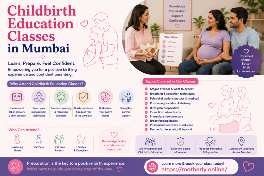 Childbirth Education Classes in Mumbai Motherly Online