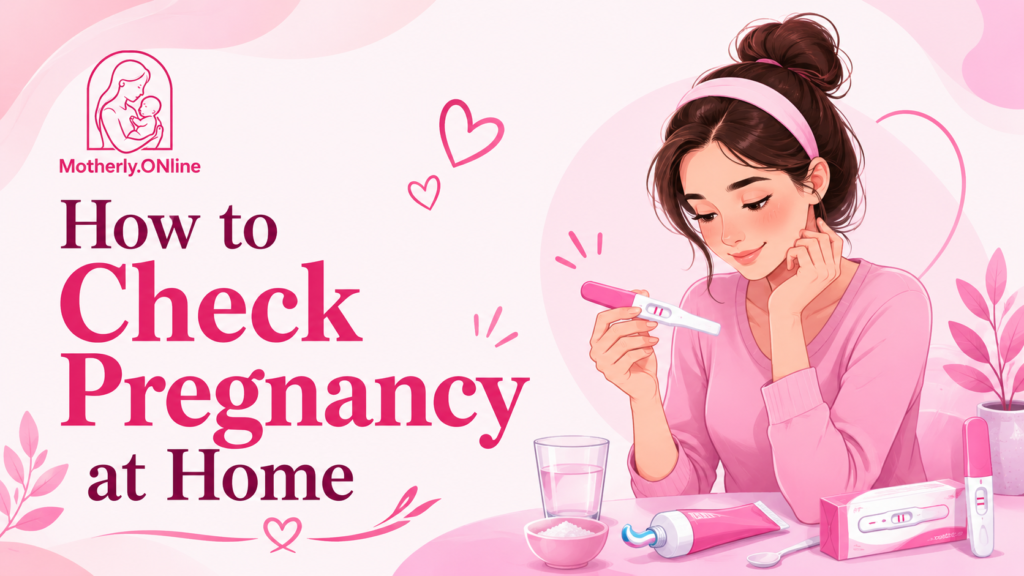 How to Check Pregnancy at Home