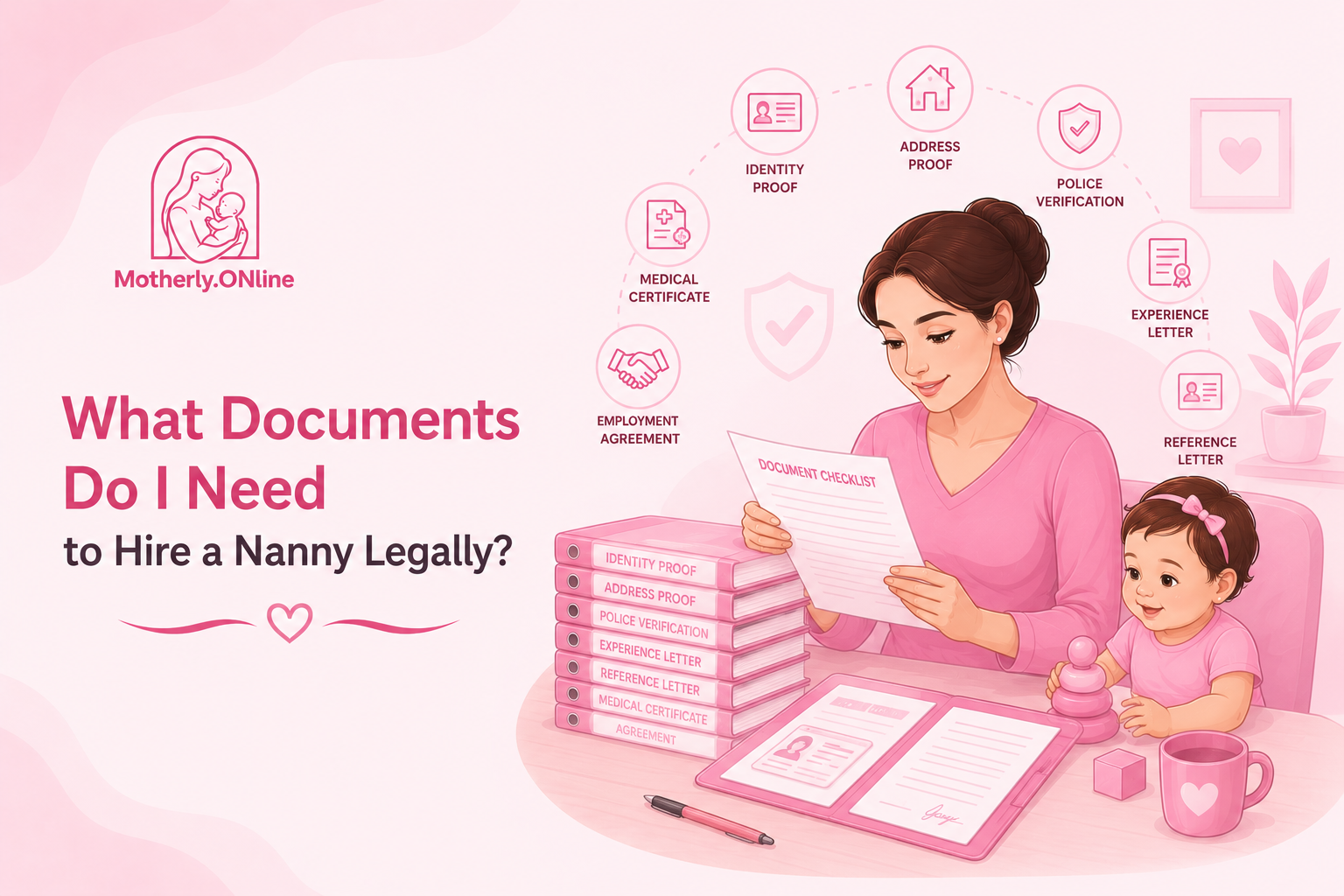 What documents do I need to hire a nanny legally